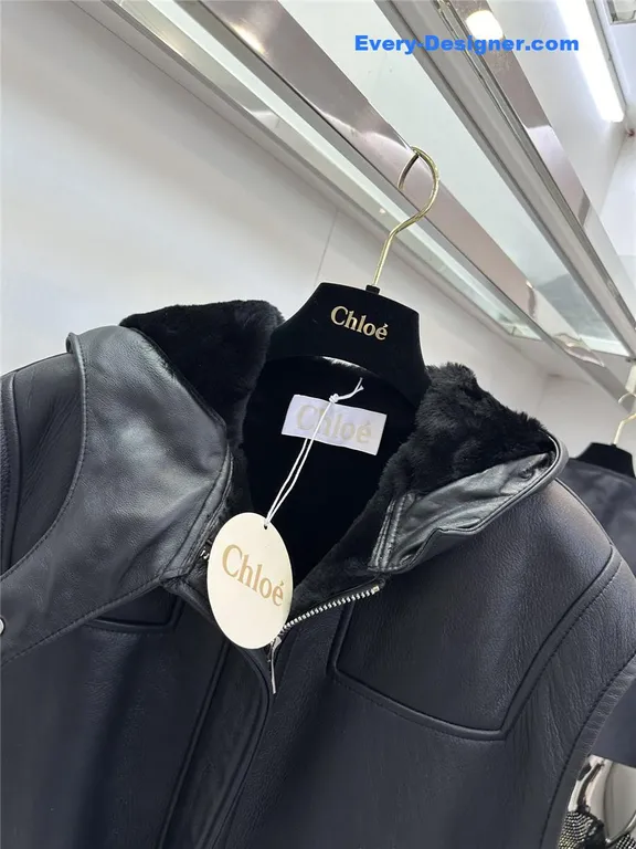 Chloé shearling vest